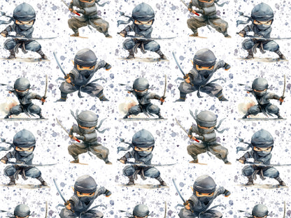 Tissu jersey - Festive Friends - Souris