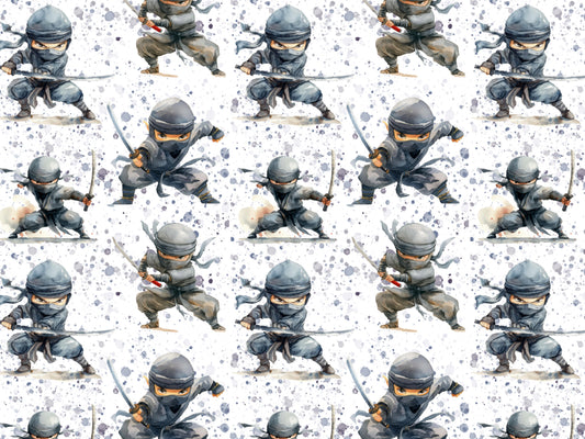 Jersey Stoff - Ninja