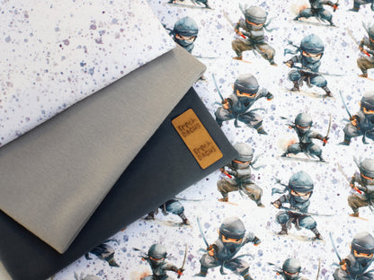 Tissu jersey - Festive Friends - Souris