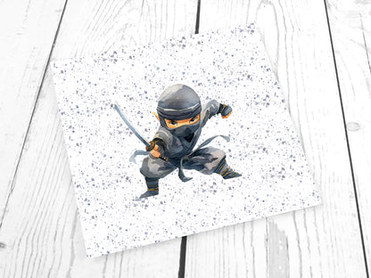 Jersey fabric - Frosty Friends PANEL - Christmas tree
