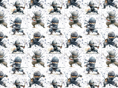 Tissu jersey - Festive Friends - Souris