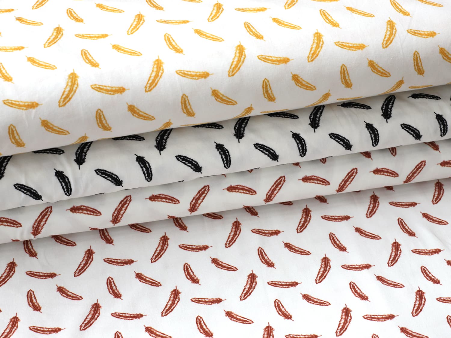 stoff-jersey-baumwolle-baumwolljersey-basic-federn-feather-serie-verschiedene-farben