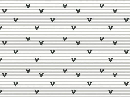stoff-jersey-baumwolle-baumwolljersey-basic-streifen-herzen-stripes-hearts-grau-schwarz