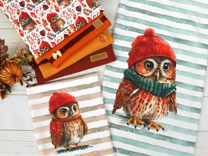 stoff-jersey-baumwolle-baumwolljersey-blaetter-herbst-eule-muetze-schal-serie-2