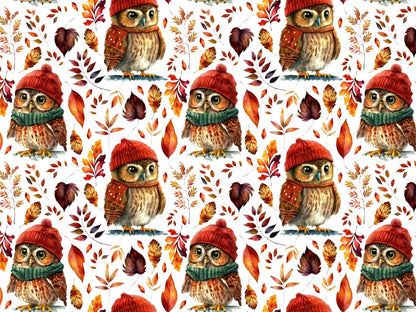 stoff-jersey-baumwolle-baumwolljersey-blaetter-herbst-eule-muetze-schal