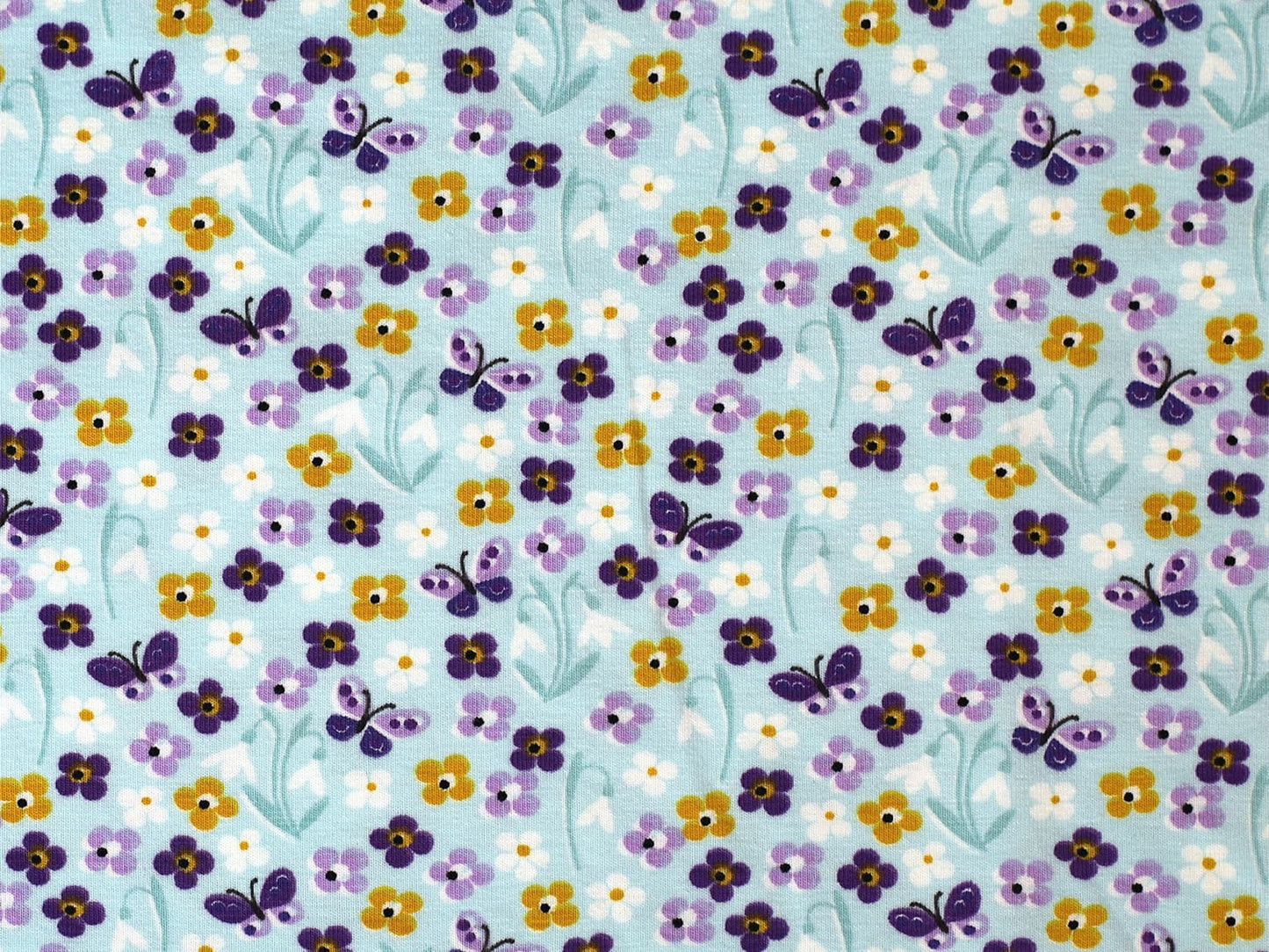 stoff-jersey-baumwolle-baumwolljersey-bluemchen-schmetterlinge-blassmint