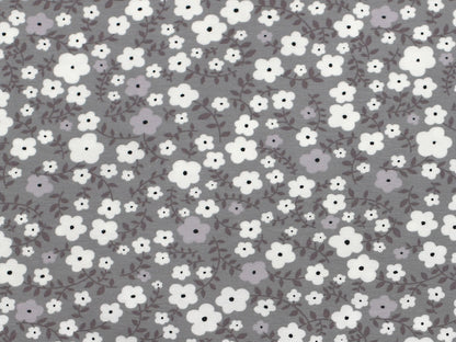 Jersey uni - Jella - gris-bleu