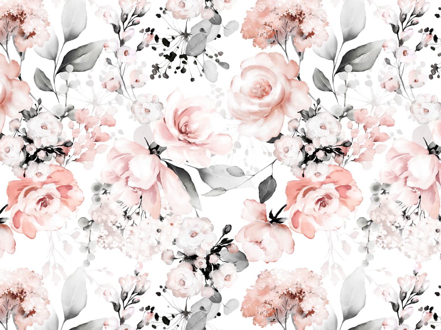 stoff-jersey-baumwolle-baumwolljersey-blumen-floral-fruehling-sommer-watercolor-aquarell-rosen-grau-2