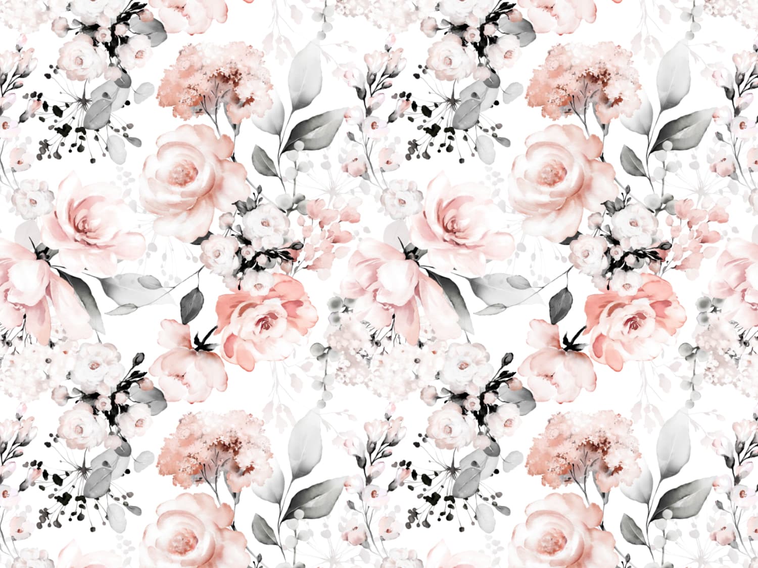 stoff-jersey-baumwolle-baumwolljersey-blumen-floral-fruehling-sommer-watercolor-aquarell-rosen-grau