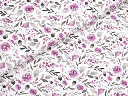 stoff-jersey-baumwolle-baumwolljersey-blumen-watercolor-aquarell-braun-lila-2
