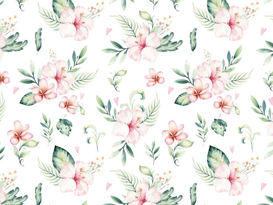 stoff-jersey-baumwolle-baumwolljersey-blumen-watercolor-aquarell-hibiskus-hippo