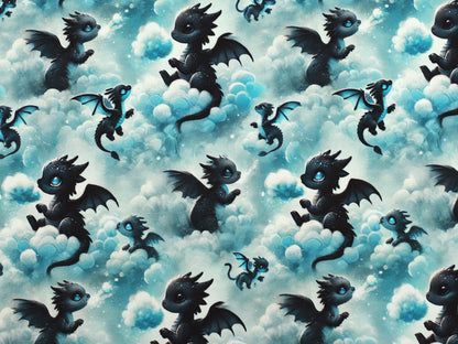 French Terry - Monstres drôles