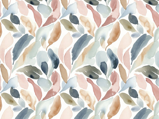 Jersey Stoff - Watercolor Strokes