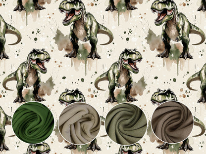 Tissu jersey - Festive Friends - Souris