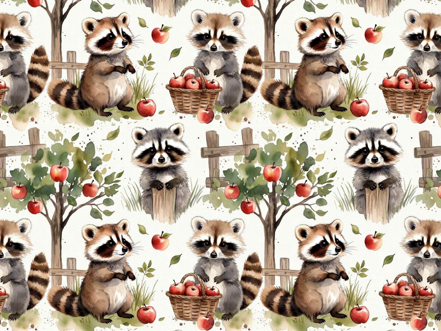 Tissu jersey - Festive Friends - Souris