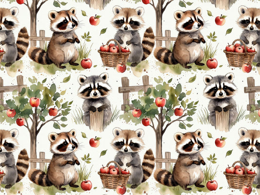 Tissu jersey - Festive Friends - Souris