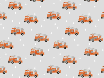 Jersey Fabric - Festive Friends - Mouse