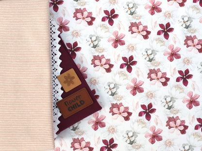 Tissu jersey - Festive Friends - Souris