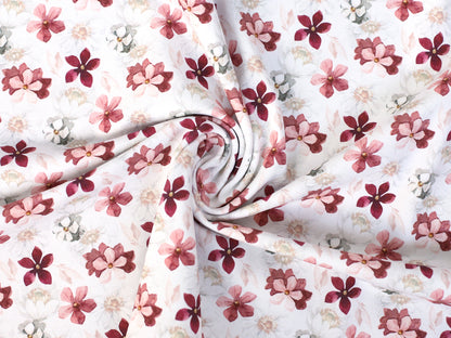 Tissu jersey - Festive Friends - Souris