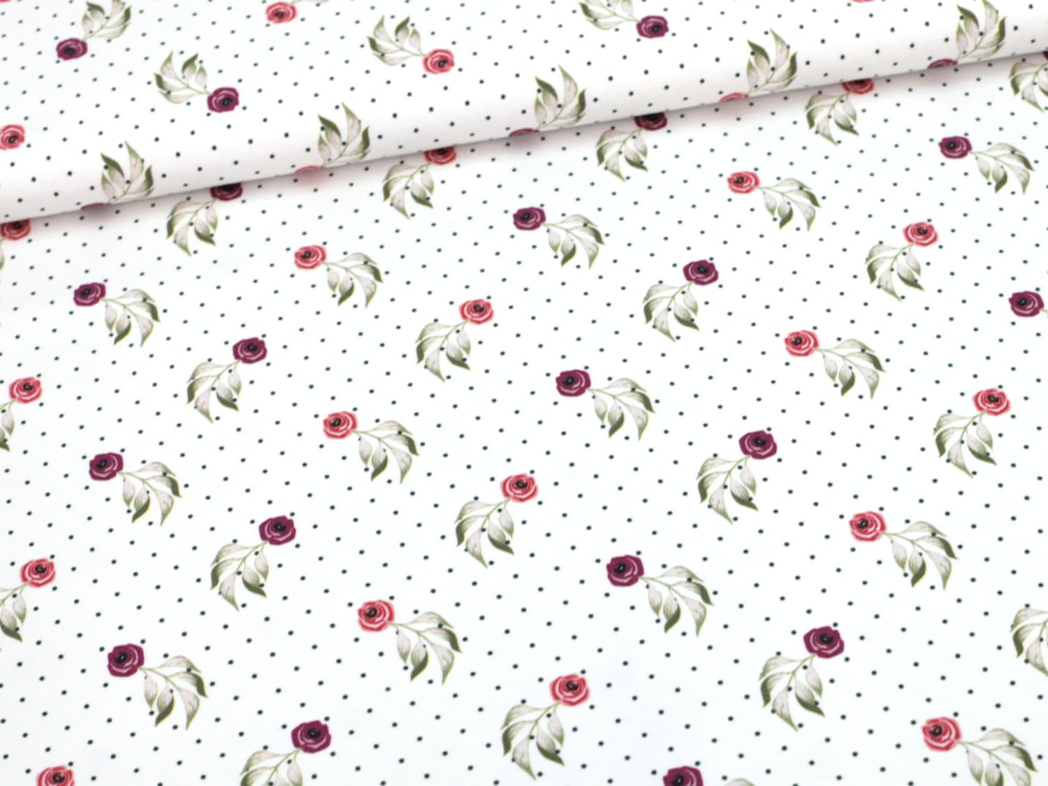 stoff-jersey-baumwolle-baumwolljersey-eigenproduktion-kathi-kunterbunt-blumen-fruehling-sommer-floral-flower-bloomy-day-puenktchen-2