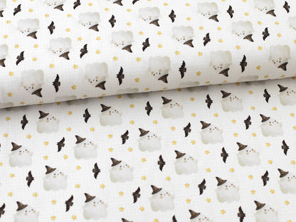 Jersey Fabric - Festive Friends - Mouse