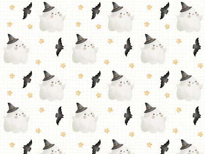 Jersey Fabric - Festive Friends - Mouse