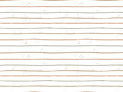 Jersey Stoff - Fall Friends - Streifen