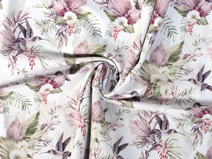 Tissu jersey - Festive Friends - Souris