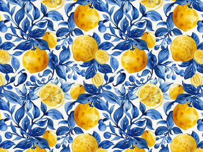 Jersey Stoff - Lemon Garden