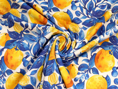 Jersey Stoff - Lemon Garden