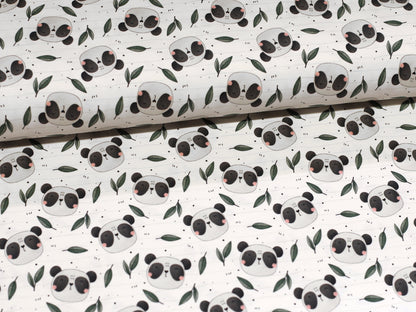 Jersey Stoff - Kleiner Panda