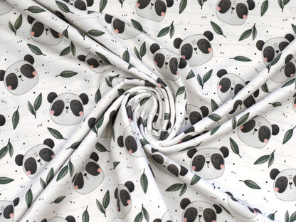 Jersey Stoff - Kleiner Panda