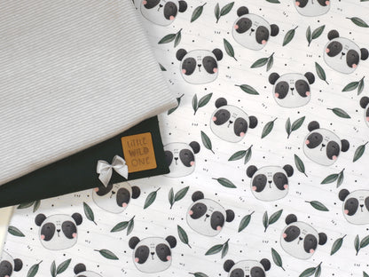 Jersey Stoff - Kleiner Panda