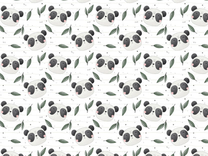 Jersey Stoff - Kleiner Panda