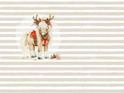 Tissu jersey - PANEL - sirène, rose menthe pâle