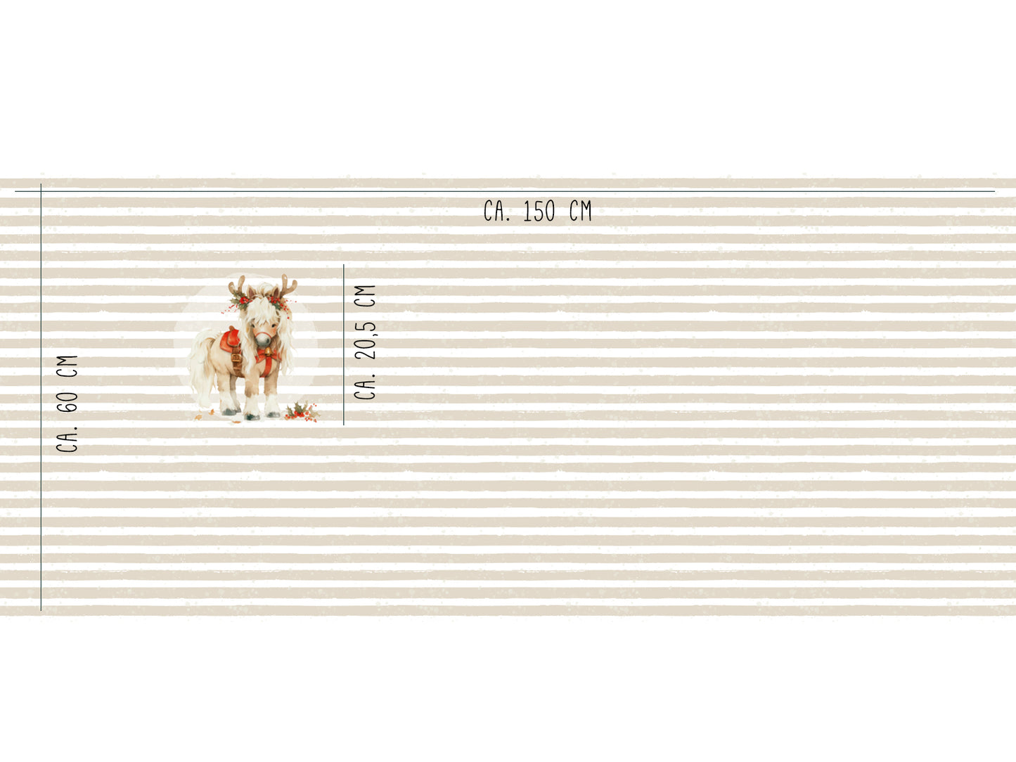 Tissu jersey - PANEL - sirène, rose menthe pâle