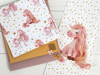 Jersey Fabric - Festive Friends - Mouse