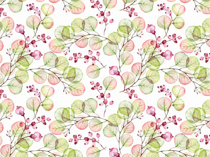 stoff-jersey-baumwolle-baumwolljersey-fruehling-sommer-blueten-blumen-blaetter-beeren-gruen-rosa-magenta