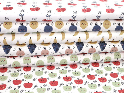 stoff-jersey-baumwolle-baumwolljersey-fruehling-sommer-fruechte-obst-mit-gesicht-kirsche-serie