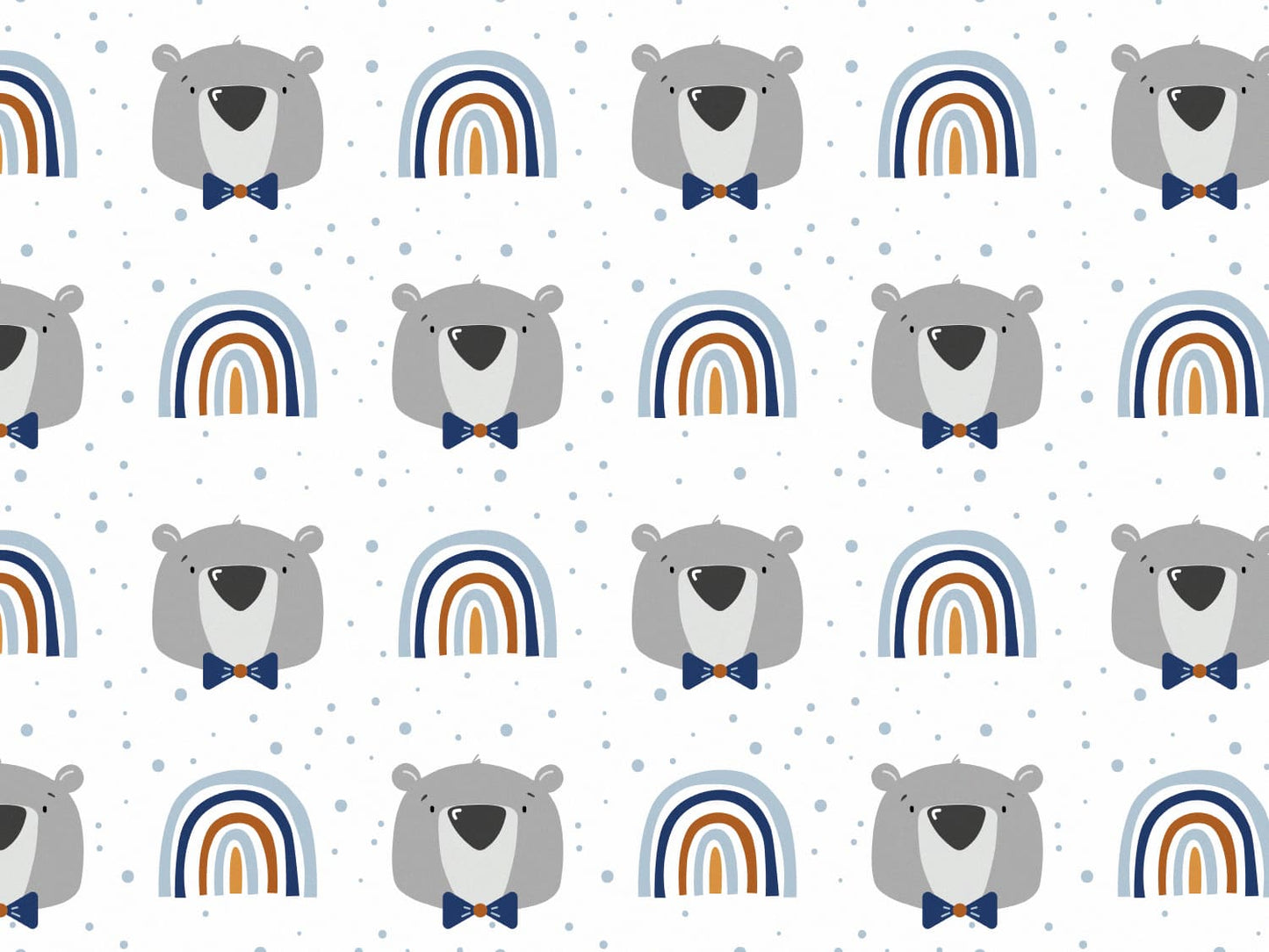 stoff-jersey-baumwolle-baumwolljersey-fruehling-sommer-herbst-waldtiere-tiere-kathi-kunterbunt-little-bear-rainbow-regenbogen-kleckse-grau-blau-senf