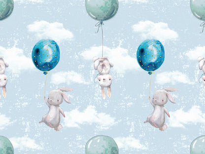 stoff-jersey-baumwolle-baumwolljersey-fruehling-sommer-himmel-wolken-hase-luftballon-ostern-hellblau-2