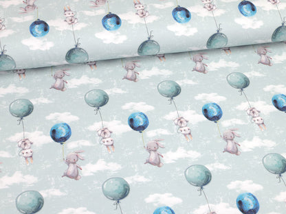 stoff-jersey-baumwolle-baumwolljersey-fruehling-sommer-himmel-wolken-hase-luftballon-ostern-mint-2