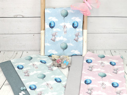 stoff-jersey-baumwolle-baumwolljersey-fruehling-sommer-himmel-wolken-hase-luftballon-ostern-serie