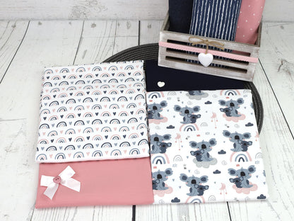 stoff-jersey-baumwolle-baumwolljersey-fruehling-sommer-koala-wolke-regenbogen-sterne-wolken-mond-himmel-blau-rosa-serie-2