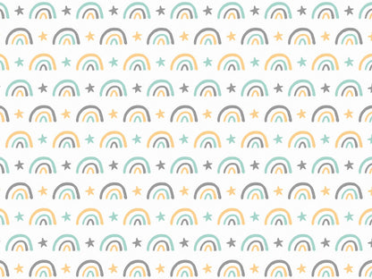 stoff-jersey-baumwolle-baumwolljersey-fruehling-sommer-koala-wolke-regenbogen-sterne-wolken-mond-kombi-regenbogen-reihe-mint-senf