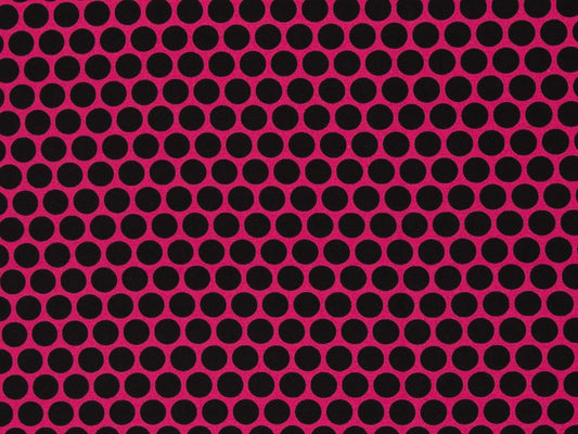 stoff-jersey-baumwolle-baumwolljersey-fruehling-sommer-lots-of-dots-punkte-tupfen-lykkelig-swafing-pink-rot-schwarz
