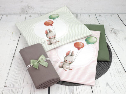 stoff-jersey-baumwolle-baumwolljersey-fruehling-sommer-streifen-ringel-eigenproduktion-kathi-kunterbunt-lets-fly-hase-luftballon-gruen-und-rosa-2