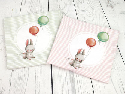 stoff-jersey-baumwolle-baumwolljersey-fruehling-sommer-streifen-ringel-eigenproduktion-kathi-kunterbunt-lets-fly-hase-luftballon-gruen-und-rosa