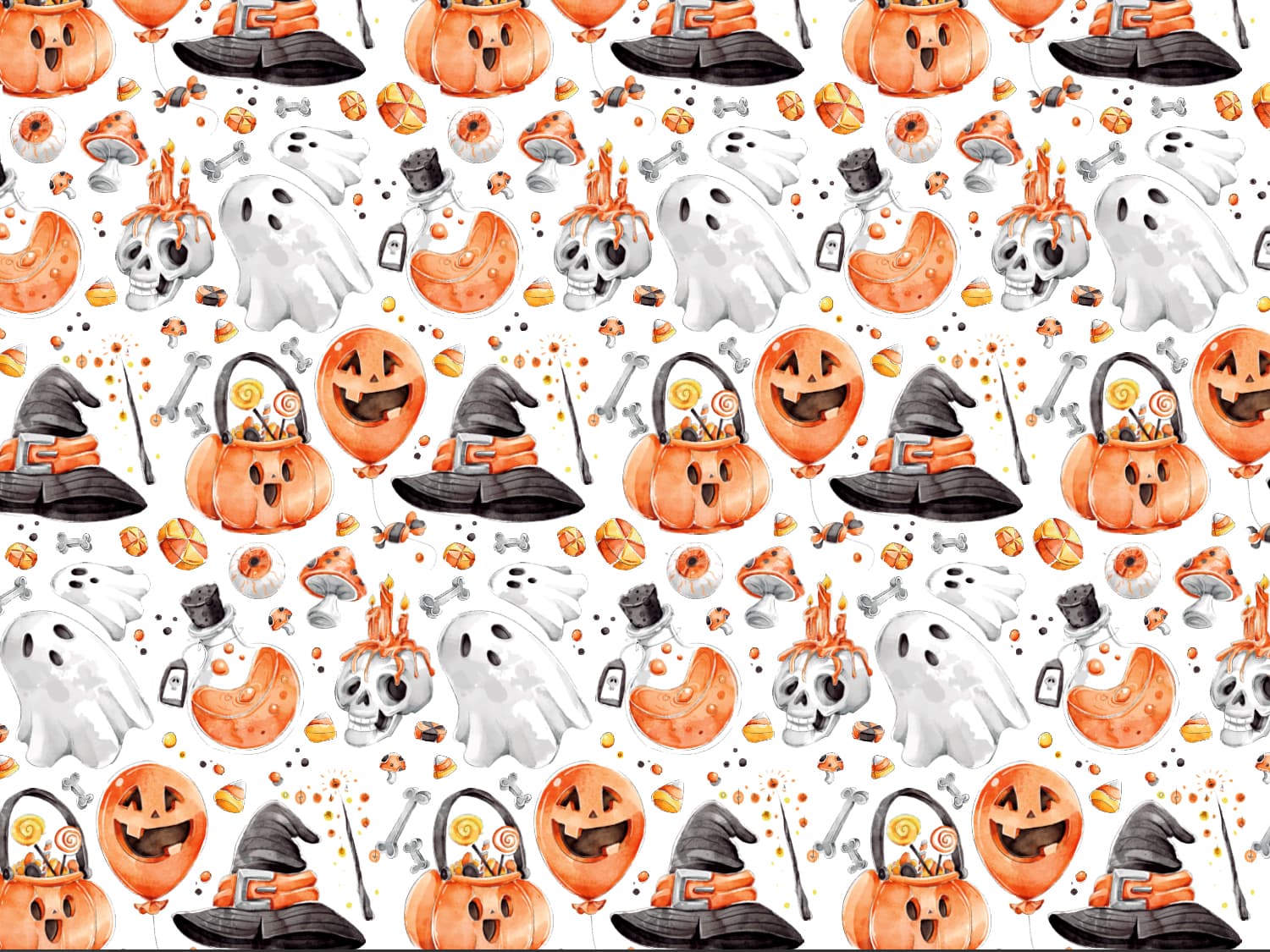 stoff-jersey-baumwolle-baumwolljersey-halloween-herbst-kuerbis-gespenst-geist-hexenhut-zauberstab