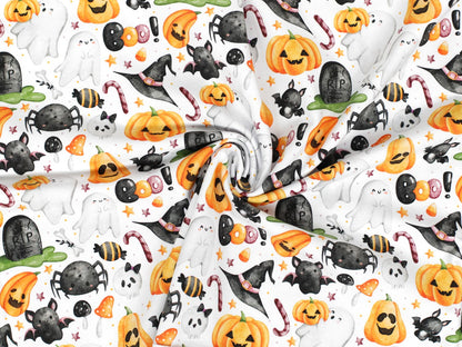 stoff-jersey-baumwolle-baumwolljersey-halloween-herbst-kuerbis-gespenst-totenkopf-fledermaus